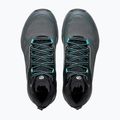 Stivali da trekking da donna SCARPA Rapid Mid GTX antracite/turchese 16