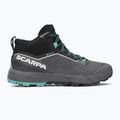 Stivali da trekking da donna SCARPA Rapid Mid GTX antracite/turchese 2