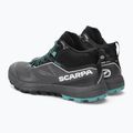 Stivali da trekking da donna SCARPA Rapid Mid GTX antracite/turchese 3