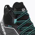 Stivali da trekking da donna SCARPA Rapid Mid GTX antracite/turchese 9
