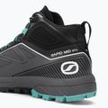 Stivali da trekking da donna SCARPA Rapid Mid GTX antracite/turchese 10