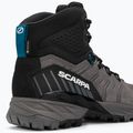 Scarponi da trekking da uomo SCARPA Rush TRK Pro GTX smoke/lake blue 8