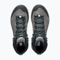 Scarponi da trekking da donna SCARPA Rush TRK GTX grigio scuro/acqua 12