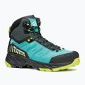 Scarponi da trekking da donna SCARPA Rush TRK GTX ceramica / lime solare 10