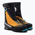 Scarponi da montagna da uomo SCARPA Phantom Tech HD nero/arancio brillante 4