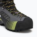 Scarponi alta montagna da uomo SCARPA Ribelle Lite HD grigio ferro / lime 7