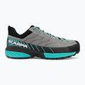 Scarpe da avvicinamento da donna SCARPA Mescalito smoke/tropical green 2