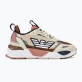 EA7 Emporio Armani Ace Runner scarpe da giorno di pioggia/nero iris/emperador/terracotta 2