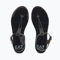 Sandali donna EA7 Emporio Armani Water Sports Jelly Graphic monogramma nero/ logo nero 5