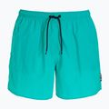 Pantaloncini da bagno EA7 Emporio Armani Water Reactive Monogram Boxer da uomo verde spettro