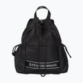 Zaino donna EA7 Emporio Armani Train Logo Tape nero