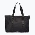 Borsa donna EA7 Emporio Armani Train Logo Tape nero 3