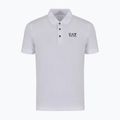 Polo uomo EA7 Emporio Armani Train Visibility bianco