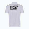 Polo uomo EA7 Emporio Armani Train Visibility bianco 2