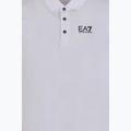 Polo uomo EA7 Emporio Armani Train Visibility bianco 3