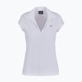 Polo donna EA7 Emporio Armani Train Costa Smeralda bianco