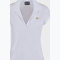 Polo donna EA7 Emporio Armani Train Costa Smeralda bianco 3