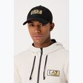 EA7 Emporio Armani Train Gold Label cappellino da baseball nero 2