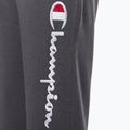 Pantaloni da bambino Champion Legacy con polsino a costine grigio scuro 3