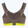 Reggiseno da allenamento Shock Absorber Active D+ Classic grigio/limone 2