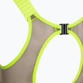 Shock Absorber Ultimate Run Bra imbottito grigio/limone 4