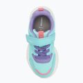 Scarpe Geox Loftus verde mare/lilla per bambini 5