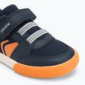 Geox Gisli navy/arancio scarpe per bambini 7