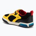 Geox Inek scarpe da bambino giallo/rosso 3