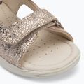 Geox Macchia sandali per bambini bianco/oro 7