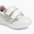Scarpe da bambino Geox Sprintye bianco/argento 7