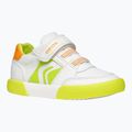 Geox Gisli scarpe da bambino bianco/verde fluo 8