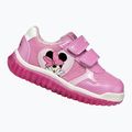 Scarpe Geox Lightyloo rosa scuro per bambini 11