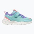 Scarpe Geox Loftus verde mare/lilla per bambini 9