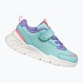 Scarpe Geox Loftus verde mare/lilla per bambini 10