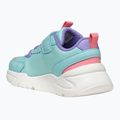 Scarpe Geox Loftus verde mare/lilla per bambini 12
