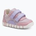 Scarpe Geox Iupidoo rosa/lilla per bambini