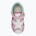 Sandali Geox Iupidoo bianco/fucsia per bambini 5