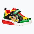 Scarpe Geox Ciberdron verde/rosso scuro per bambini 8