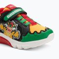 Scarpe Geox Ciberdron verde/rosso scuro per bambini 7
