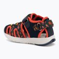 Geox Multy, sandali per bambini blu/arancio 3