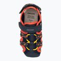 Geox Multy, sandali per bambini blu/arancio 5