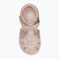 Geox Zapito, sandali per bambini in rosa chiaro 5