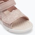 Geox Zapito, sandali per bambini in rosa chiaro 7