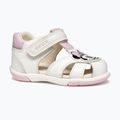 Geox Zapito, sandali per bambini bianco/rosa