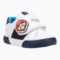 Geox Gisli scarpe da bambino bianco/navy/arancio 8