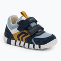 Geox Iupidoo scarpe per bambini navy/chreyellow
