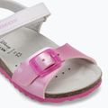 Sandali Geox Chalki bianco/rosa per bambini 7