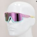 Occhiali da sole Bliz Fusion opachi viola pastello giallo logo/marrone rosa multi 7