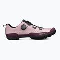 Scarpe da ciclismo MTB da donna Fizik Terra Atlas rosa uva/nero 10