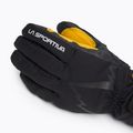 Guanti da sci alpinismo La Sportiva nero/giallo 5